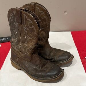 Justin Boots Brown Western Cowboy Boots